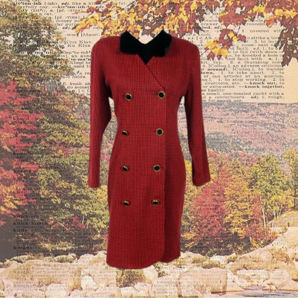 Emblem Vintage Dress